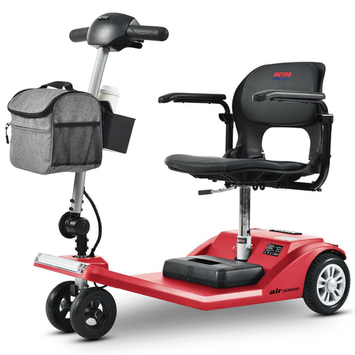 Metro Mobility Lighted Weighted Foldable Airline 3-Wheel Mobility Scooter AIR CLASSIC, W429P153995 Metro Mobility