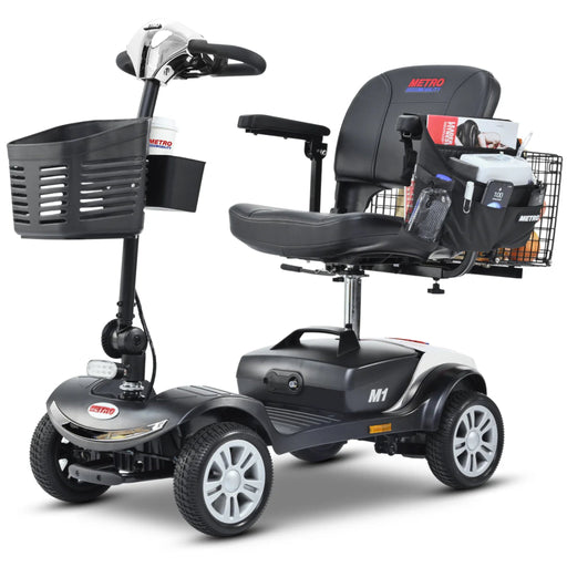 Metro Mobility Foldable, Lightweight, High Weight Capacity, 4-Wheel Electric Mobility Scooter, M1 Limited Edition Metro Mobility