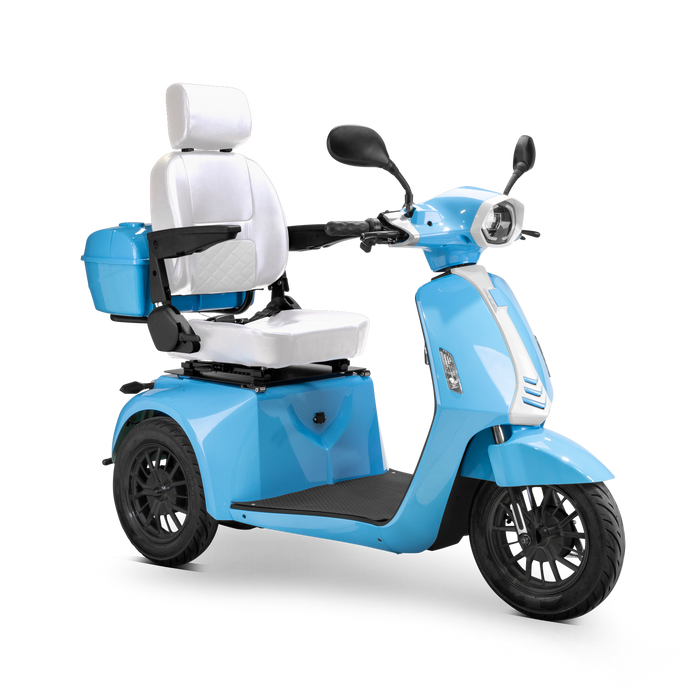 Bespoke Three-Wheel Scooter, 15MPH, 35 Mile Range, 400 LBS Capacity Elite Electric Mobility Scoter SUP3 Bespoke
