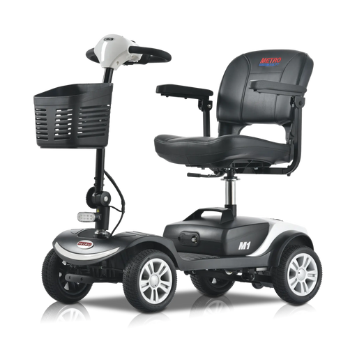 Metro Mobility Foldable High Weight Capacity, Light Weighted 4-Wheel Electric Mobility Scooter M1 Metro Mobility