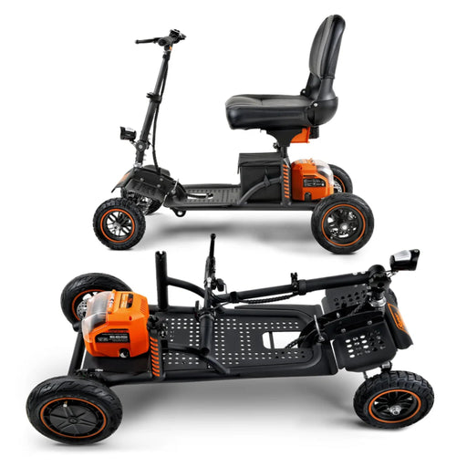 Superhandy Explorer 4-Wheel Mobility Scooter - Heavy-Duty Design GUT161-FBA Superhandy