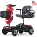 Metro Mobility Foldable 4-Wheel Electric Mobility Scooter UPGRADED PATRIOT Metro Mobility
