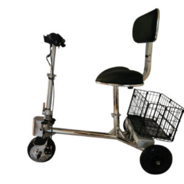 SmartScoot Lightweight Foldable Mobility Scooter | 250 lb Capacity, Up to 12-Mile Range, 7 MPH