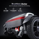 Metro Mobility AIR TRAVELLER 4-Wheel Folding Mobility Scooter | 300 lb Capacity, Up to 16-Mile Range