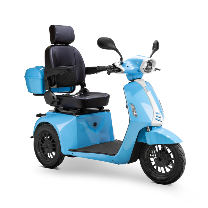 Bespoke Three-Wheel Scooter, 15MPH, 35 Mile Range, 400 LBS Capacity Elite Electric Mobility Scoter SUP3 Bespoke