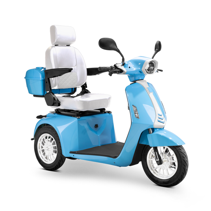 Bespoke Three-Wheel Scooter, 15MPH, 35 Mile Range, 400 LBS Capacity Elite Electric Mobility Scoter SUP3 Bespoke