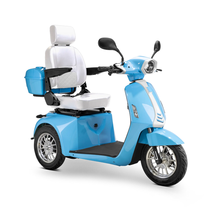 Bespoke Three-Wheel Scooter, 15MPH, 35 Mile Range, 400 LBS Capacity Elite Electric Mobility Scoter SUP3 - Balalah Mobility Aid Solutions