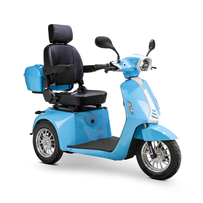 Bespoke Three-Wheel Scooter, 15MPH, 35 Mile Range, 400 LBS Capacity Elite Electric Mobility Scoter SUP3 - Balalah Mobility Aid Solutions