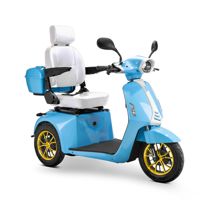 Bespoke Three-Wheel Scooter, 15MPH, 35 Mile Range, 400 LBS Capacity Elite Electric Mobility Scoter SUP3 - Balalah Mobility Aid Solutions
