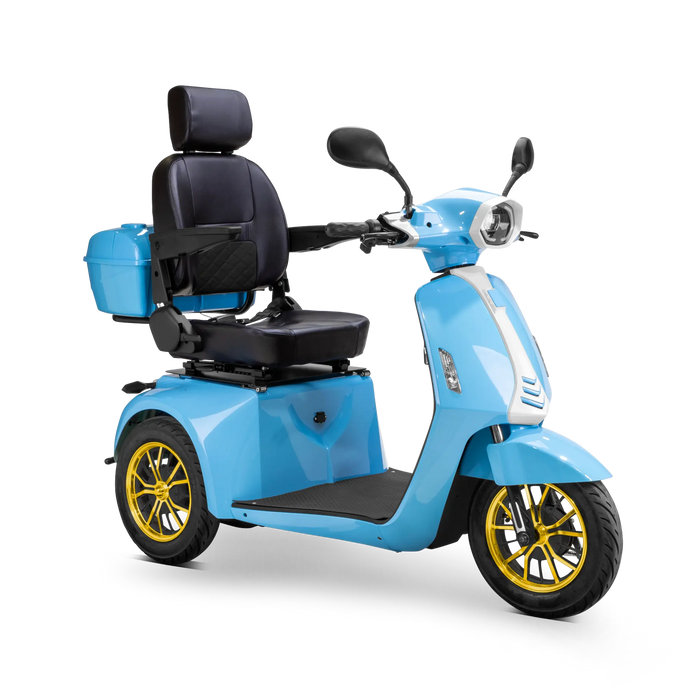 Bespoke Three-Wheel Scooter, 15MPH, 35 Mile Range, 400 LBS Capacity Elite Electric Mobility Scoter SUP3 - Balalah Mobility Aid Solutions