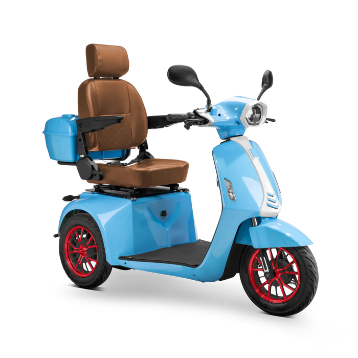 Bespoke Three-Wheel Scooter, 15MPH, 35 Mile Range, 400 LBS Capacity Elite Electric Mobility Scoter SUP3 - Balalah Mobility Aid Solutions