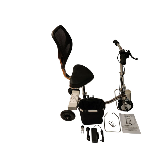 HandyScoot 3-Wheel Ultra Lightweight, FAA Approved, Foldable Travel Mobility Scooter HS101 HandyScoot