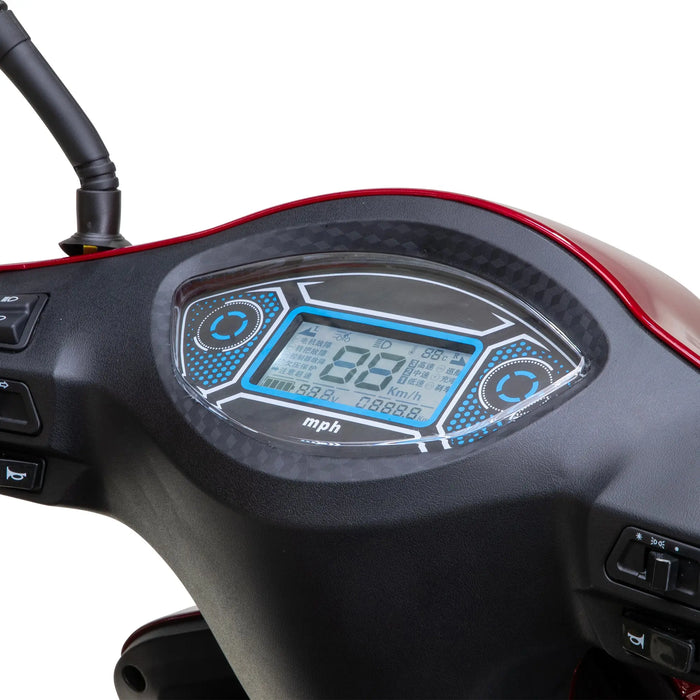 Bespoke Three-Wheel Scooter, 15MPH, 35 Mile Range, 400 LBS Capacity Legacy Mobility Scooter SUP2 - Balalah Mobility Aid Solutions