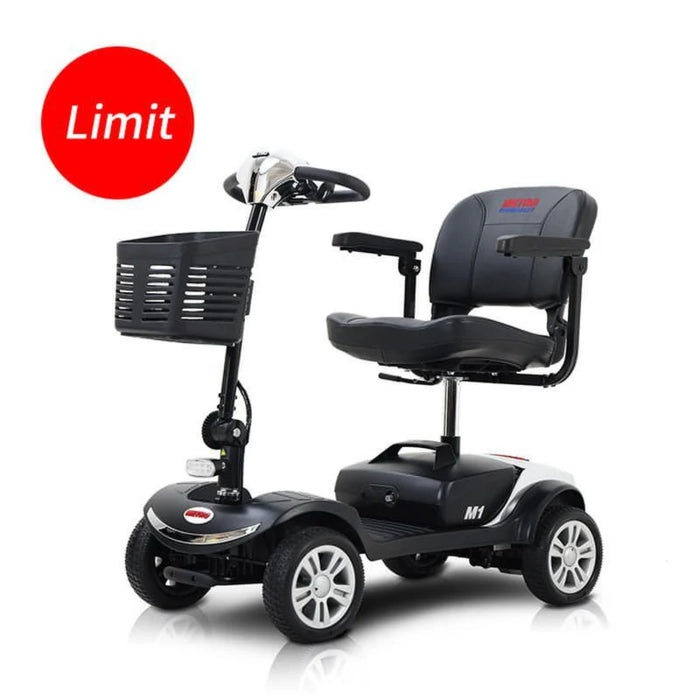 Metro Mobility Foldable, Lightweight, High Weight Capacity, 4-Wheel Electric Mobility Scooter, M1 Limited Edition