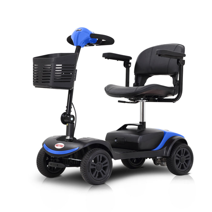 Metro Mobility Foldable High Weight Capacity, Light Weighted 4-Wheel Electric Mobility Scooter M1 LITE