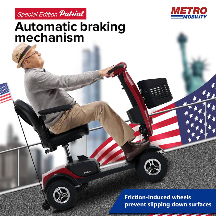 Metro Mobility Foldable 4 Whiles Electric Mobility Scooter PATRIOT