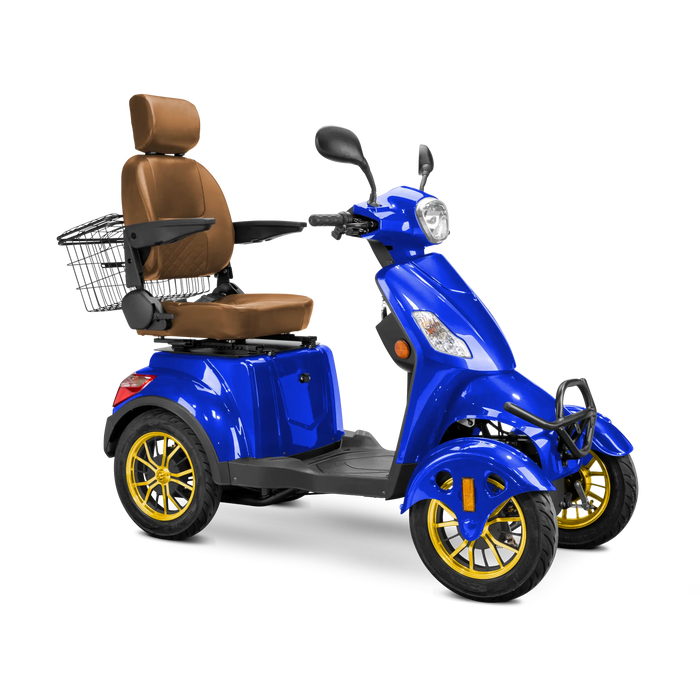 Bespoke Four-Wheel Scooter, 15MPH, 35 Mile Range, 400 LBS Capacity Prestige Mobility Scooter SUP4 - Balalah Mobility Aid Solutions