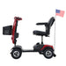 Metro Mobility Foldable 4-Wheel Electric Mobility Scooter UPGRADED PATRIOT Metro Mobility