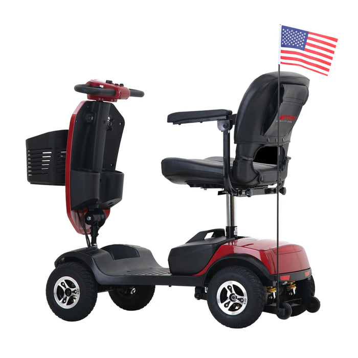 Metro Mobility Foldable 4-Wheel Electric Mobility Scooter UPGRADED PATRIOT Metro Mobility
