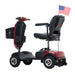 Metro Mobility Foldable 4-Wheel Electric Mobility Scooter UPGRADED PATRIOT Metro Mobility