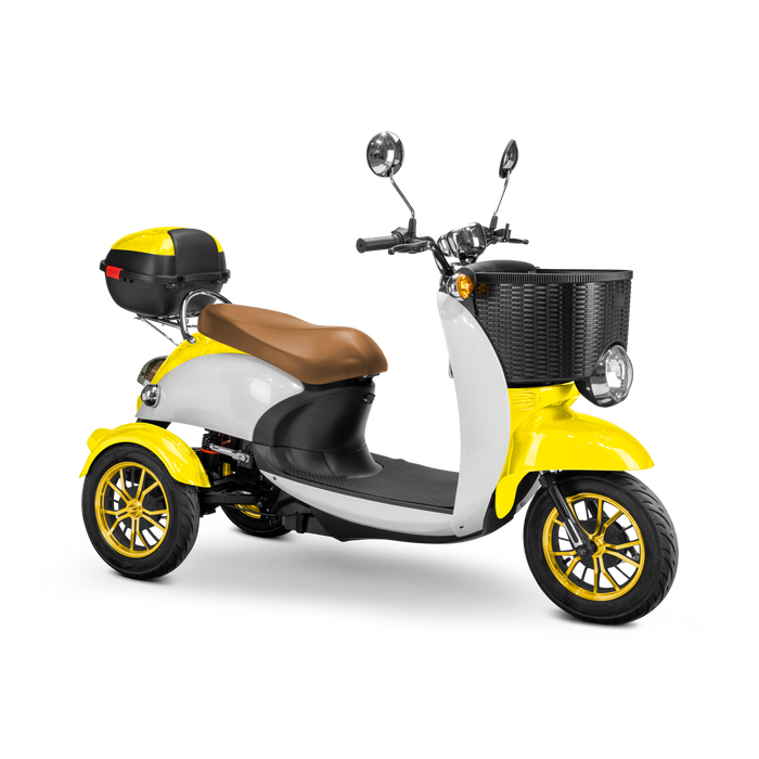 Bespoke Supreme 3-Wheel Mobility Scooter | 600W, 15 MPH, 35-Mile Range