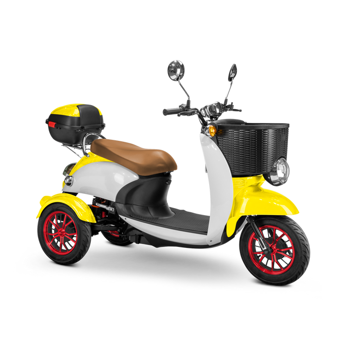 Bespoke Three-Wheel Scooter, 15MPH, 35 Mile Range, 400 LBS Capacity Supreme Electric Mobility Scooter SUP1 Bespoke