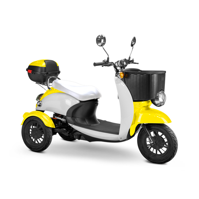 Bespoke Three-Wheel Scooter, 15MPH, 35 Mile Range, 400 LBS Capacity Supreme Electric Mobility Scooter SUP1 Bespoke