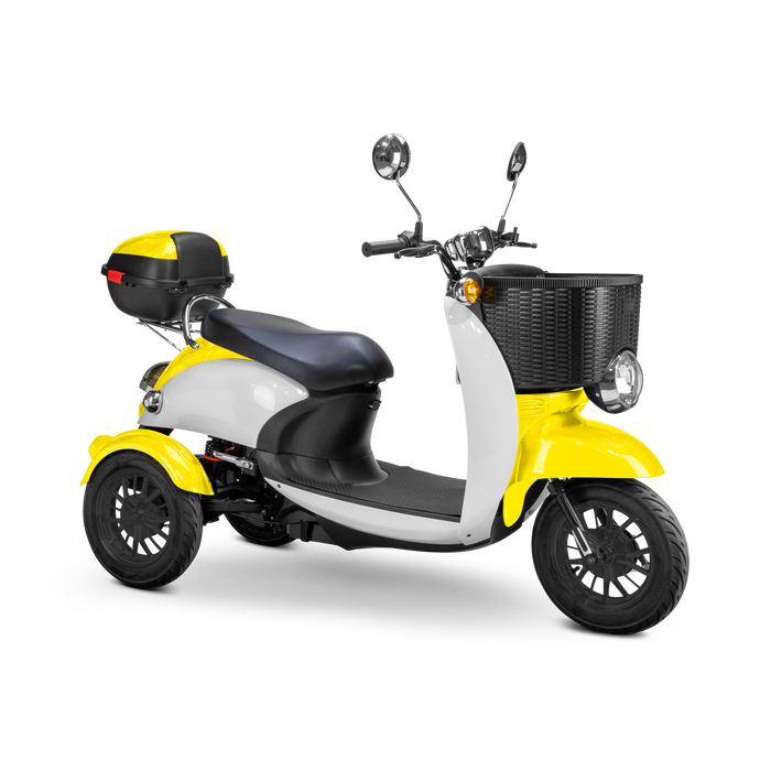 Bespoke Three-Wheel Scooter, 15MPH, 35 Mile Range, 400 LBS Capacity Supreme Electric Mobility Scooter SUP1 Bespoke