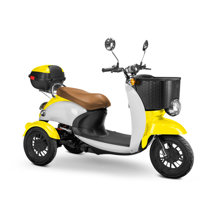 Bespoke Three-Wheel Scooter, 15MPH, 35 Mile Range, 400 LBS Capacity Supreme Electric Mobility Scooter SUP1 Bespoke