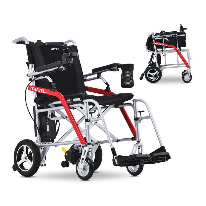 Metro Mobility Portable, Airline Approved Electric WheelChair, ITRAVEL LITE