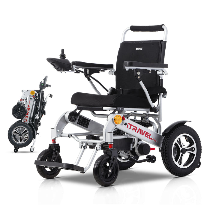 Metro Mobilty Foldabled Electric Wheelchair ITRAVEL PLUS