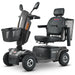 Metro Mobility S500 padded seat with headrest and flip-up armrests