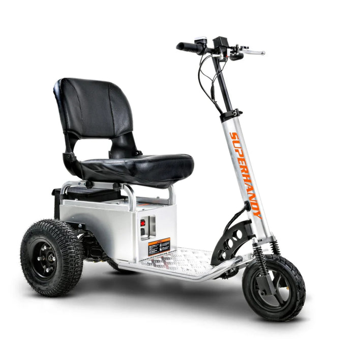 Superhandy Tugger Scooter Electric Utility Tow Tractor, 3-Wheel Mobility Scooter GUO098