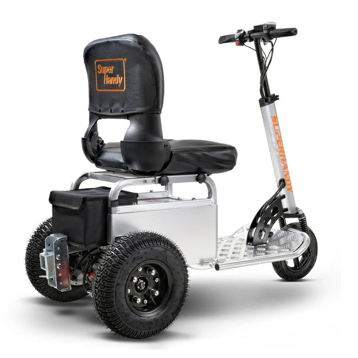 SuperHandy Tugger Tow Tractor Electric, 2600 lb Towing Capacity, 3-Wheel Mobility Scooter GUO133 Superhandy