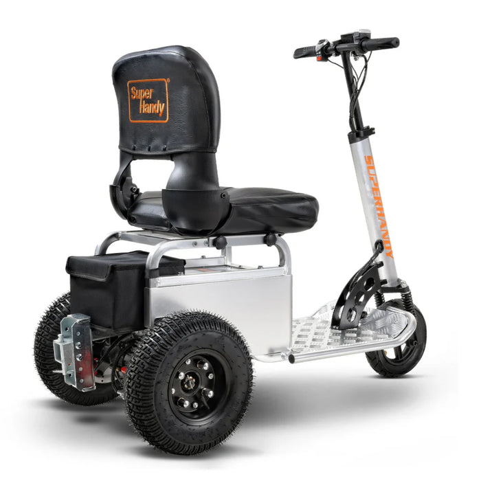 Superhandy Tugger Scooter Electric Utility Tow Tractor, 3-Wheel Mobility Scooter GUO098