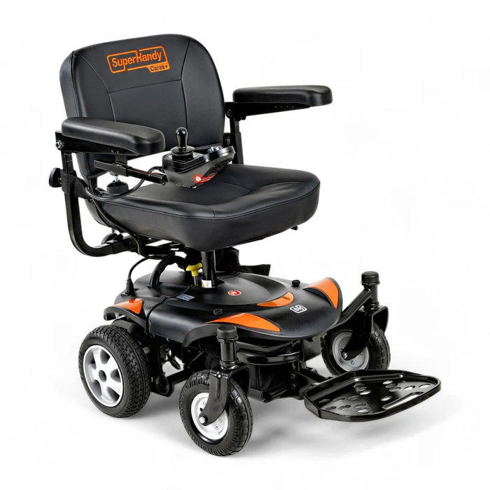 Superhandy Electric Rear-Wheel Drive Wheelchair, GoRide CRZ Powerchair- GUT172