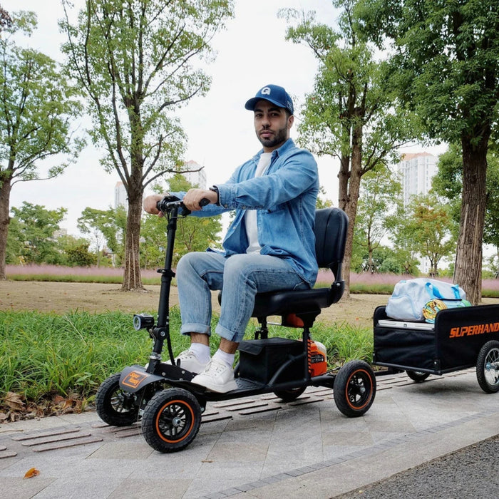 Superhandy Explorer 4-Wheel Mobility Scooter - Heavy-Duty Design GUT161-FBA