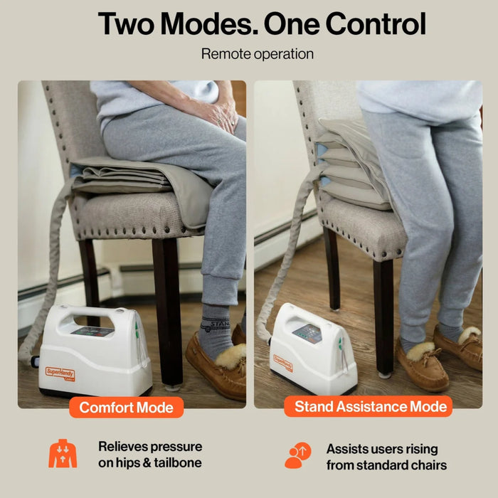 SuperHandy Electric Seat Lift Assist Cushion, 400 lb Capacity, Battery Powered | GUT189