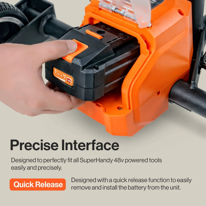 SuperHandy 48V 2Ah Lithium-Ion Battery, 88.8Wh, 2-Hour Charge | GUO050