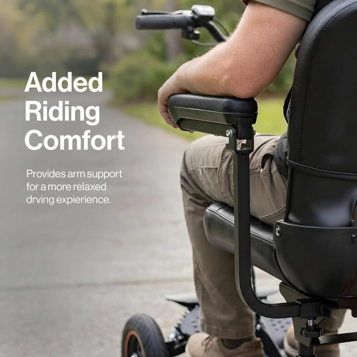 SuperHandy Adjustable Armrest Kit for Explorer GUT161 Mobility Scooter (2nd Gen)