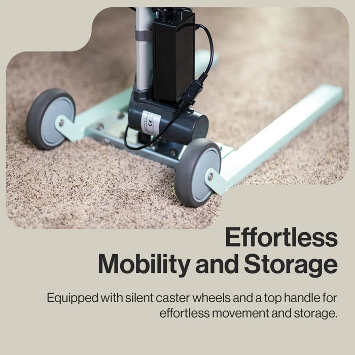 SuperHandy GoRise FC Electric Floor-to-Chair Lift, 400 lb Capacity, Dual Power | GUT167