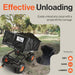 Superhandy Towable Garden Cart - Quick Dump System, 10" Tires, Connects with Tugger Scooter GUO109 Superhandy