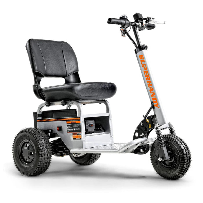 SuperHandy Tugger Tow Tractor Electric, 2600 lb Towing Capacity, 3-Wheel Mobility Scooter GUO133 Superhandy